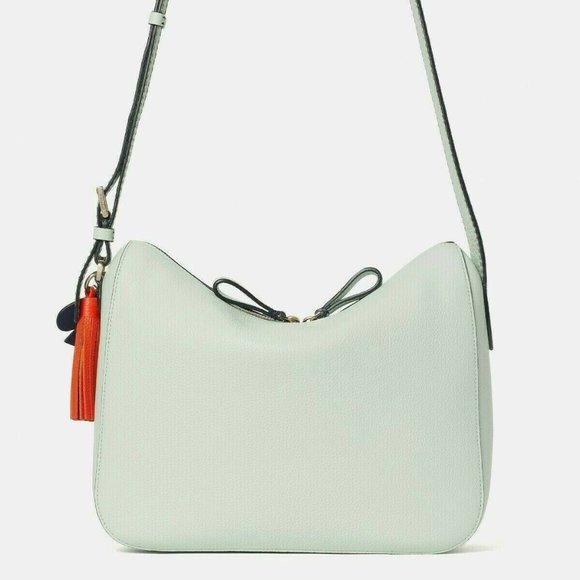 New Kate Spade Anyday Medium Shoulder Bag Pebble Leather Crystal Blue multi - Picture 5 of 8